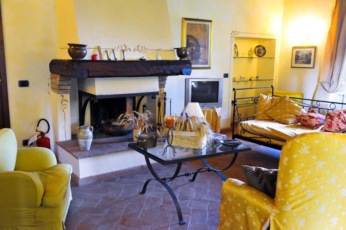 La Fonte Carducciana Villa San Casciano dei Bagni Eksteriør billede